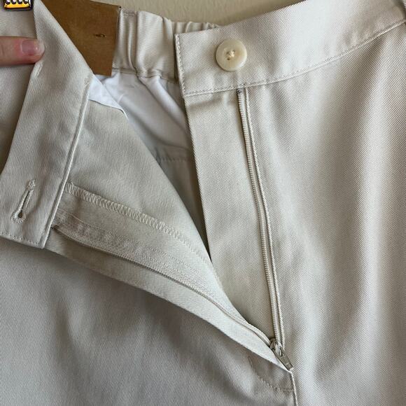 NWT LL Bean Wrinkle-Free Bayside Pants Ultra High-Rise Comfort Waist Fit 16 - Picture 12 of 13